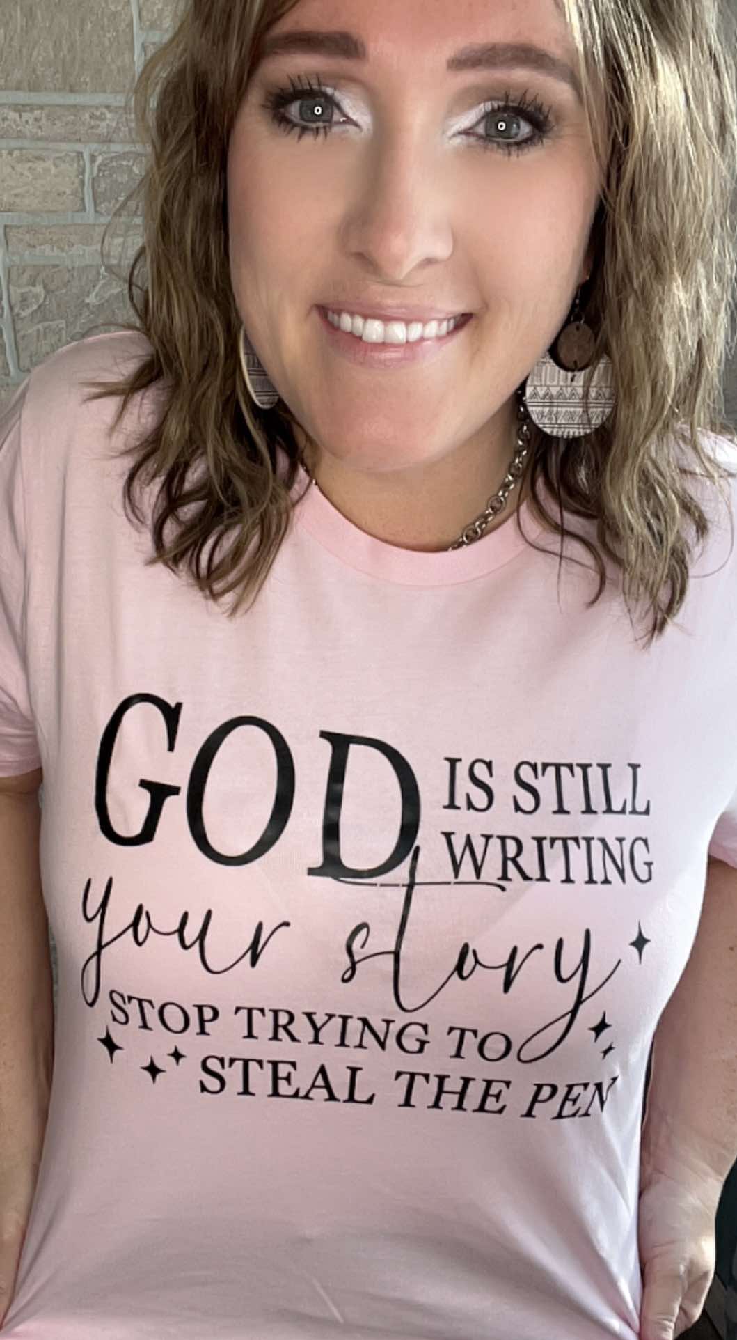 'God Is Still Writing Your Story' Inspirational T-Shirt