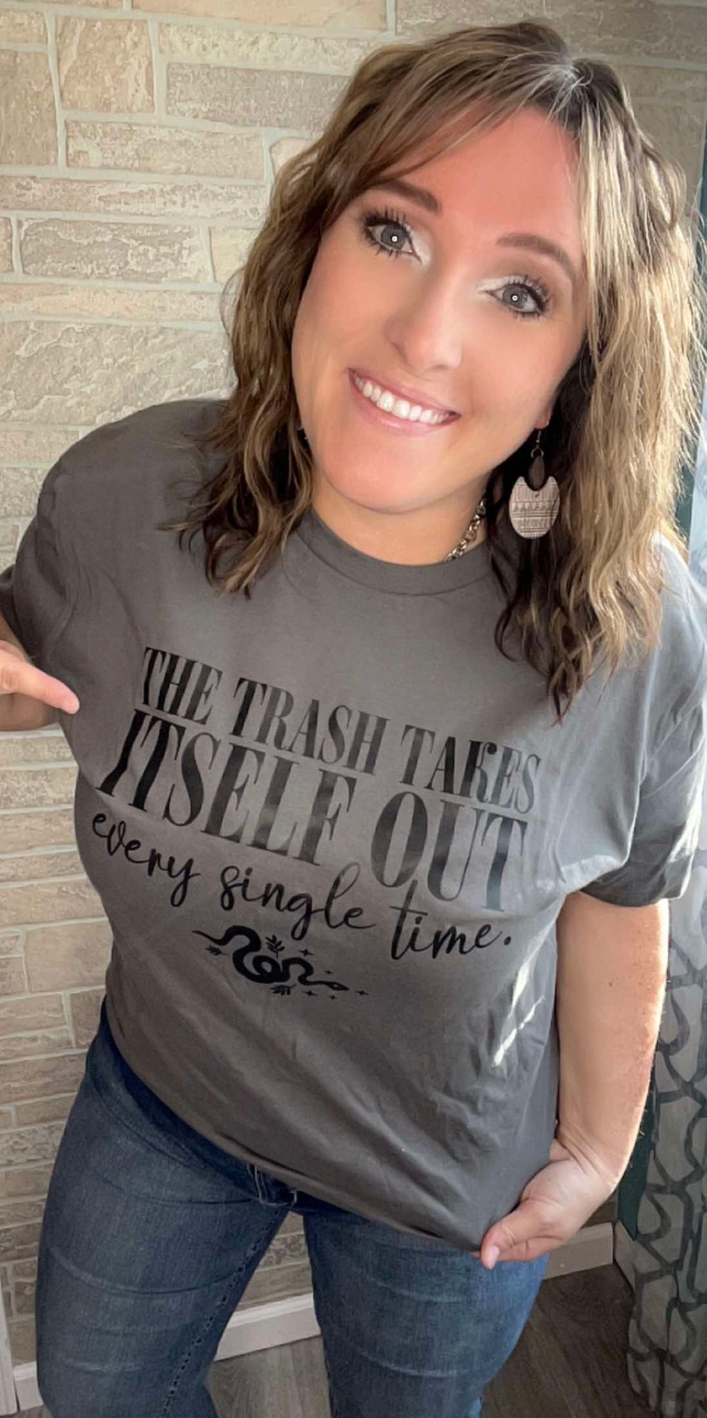 The Trash Takes Itself Out T-Shirt