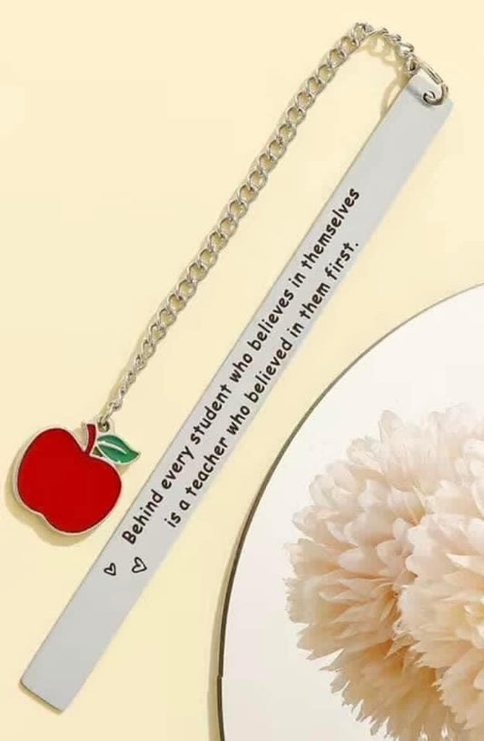 Stainless Steel Teacher Bookmark