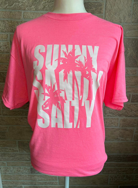 Sunny Sandy & Salty T-Shirt
