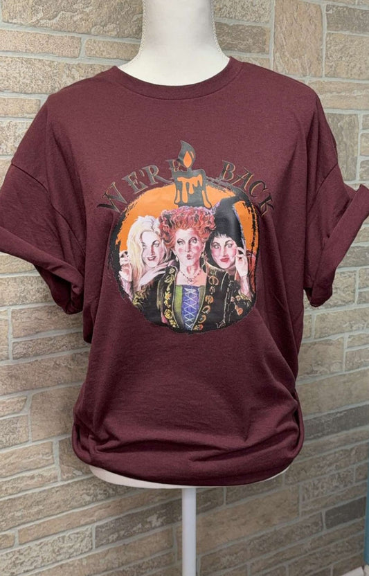We're Back-Sanderson Sisters T-Shirt