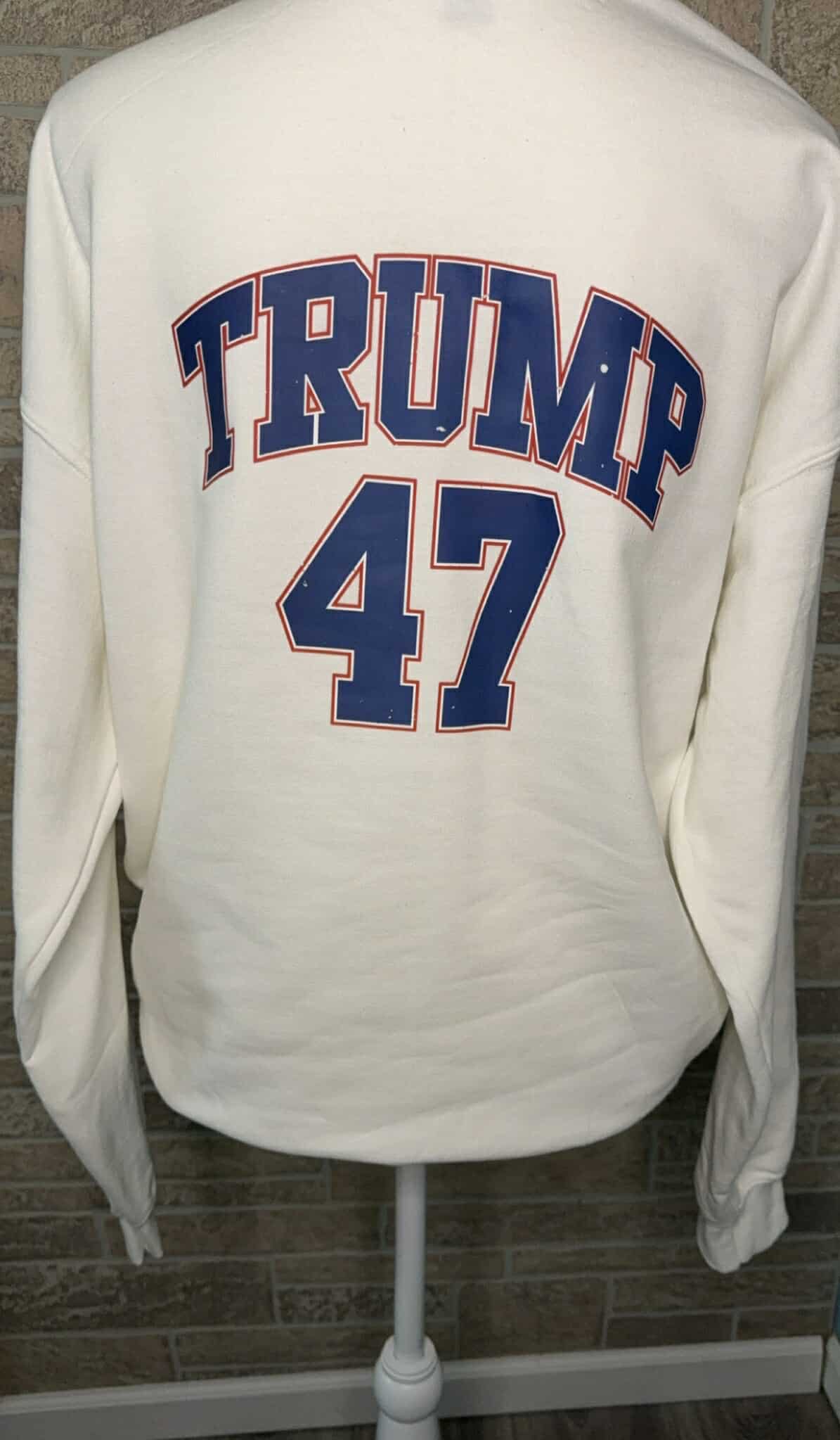 Trump 47 Crewneck Sweatshirt - Make America Trump Again 2024